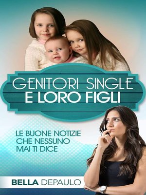 cover image of Genitori Single e Loro Figli